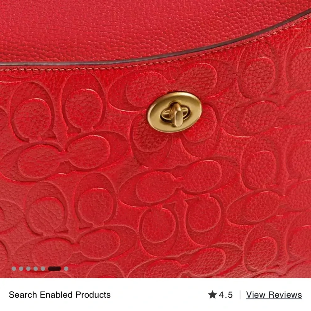Coach Crossbody In Signature Leather